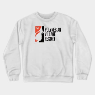 Polynesian Village Sports 70's Orange Crewneck Sweatshirt